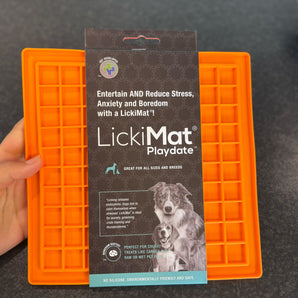 Lickimat Playdate orange 20x20CM